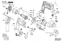 Bosch 3 601 AA2 190 GSB 18-2 RE Percussion Drill Spare Parts